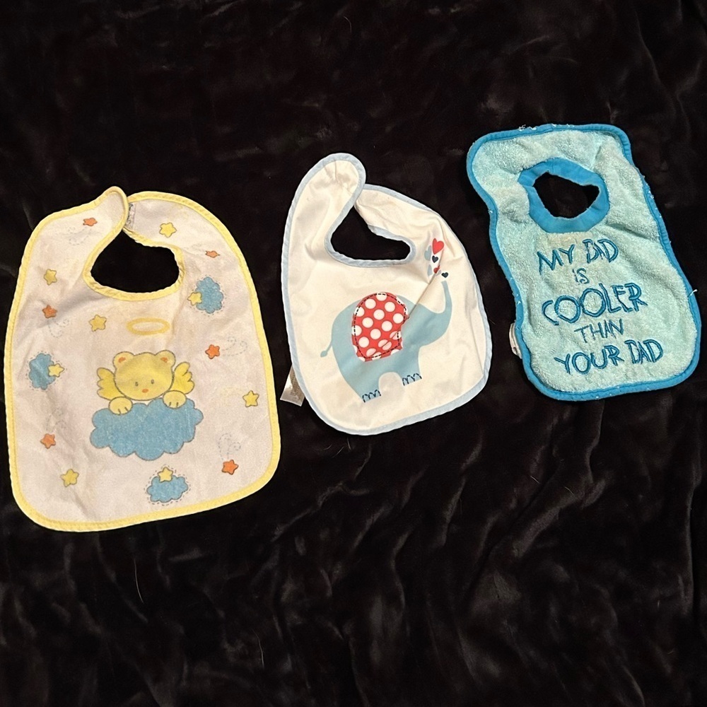 Free with any Purchase - 3 Baby Bibs